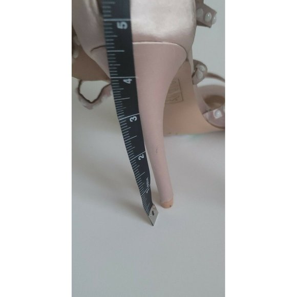 Women Rhinestone Rose Gold Public Desire Gladiator high Heel - Picture 8 of 9